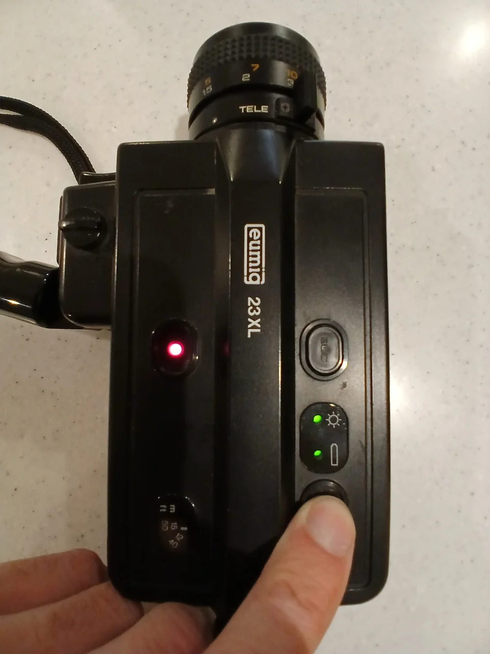 Eumig 23XL Vintage Handheld Super 8 Camera - GREAT SHAPE! WORKS PERFECTLY!!